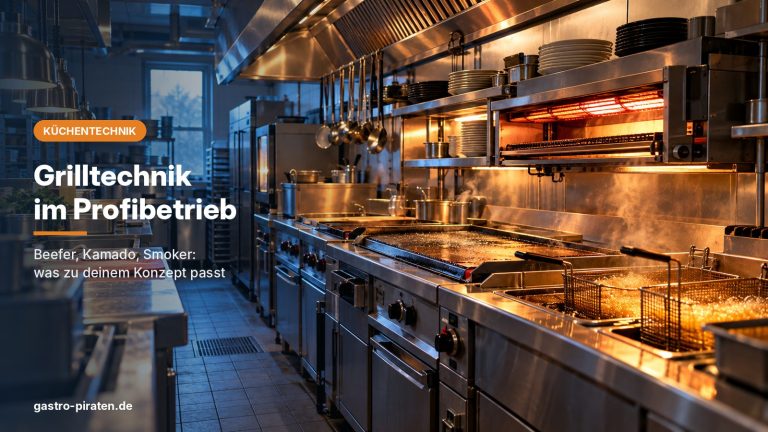 Grilltechnik für die Gastronomie: Beefer, Kamado, Smoker, Holzkohle oder Gas