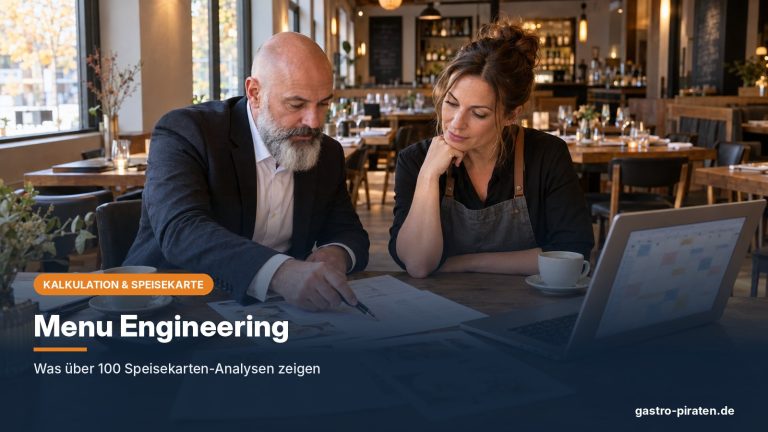 Menu Engineering: Was 100 Speisekarten-Analysen zeigen